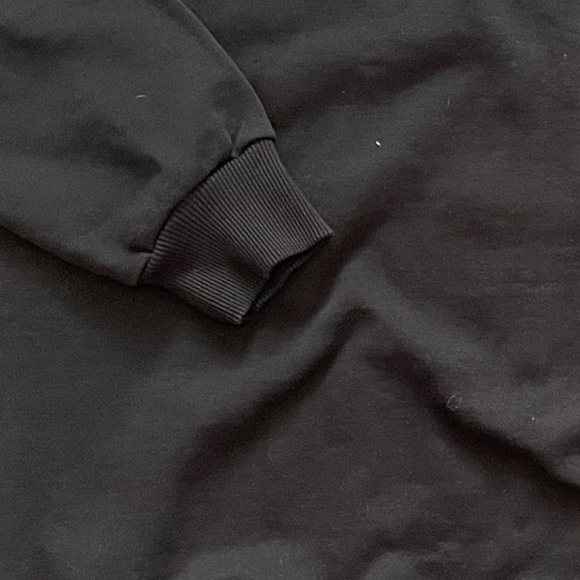 Black Oversized Graphic sweater h&m crew neck - Picture 5 of 10